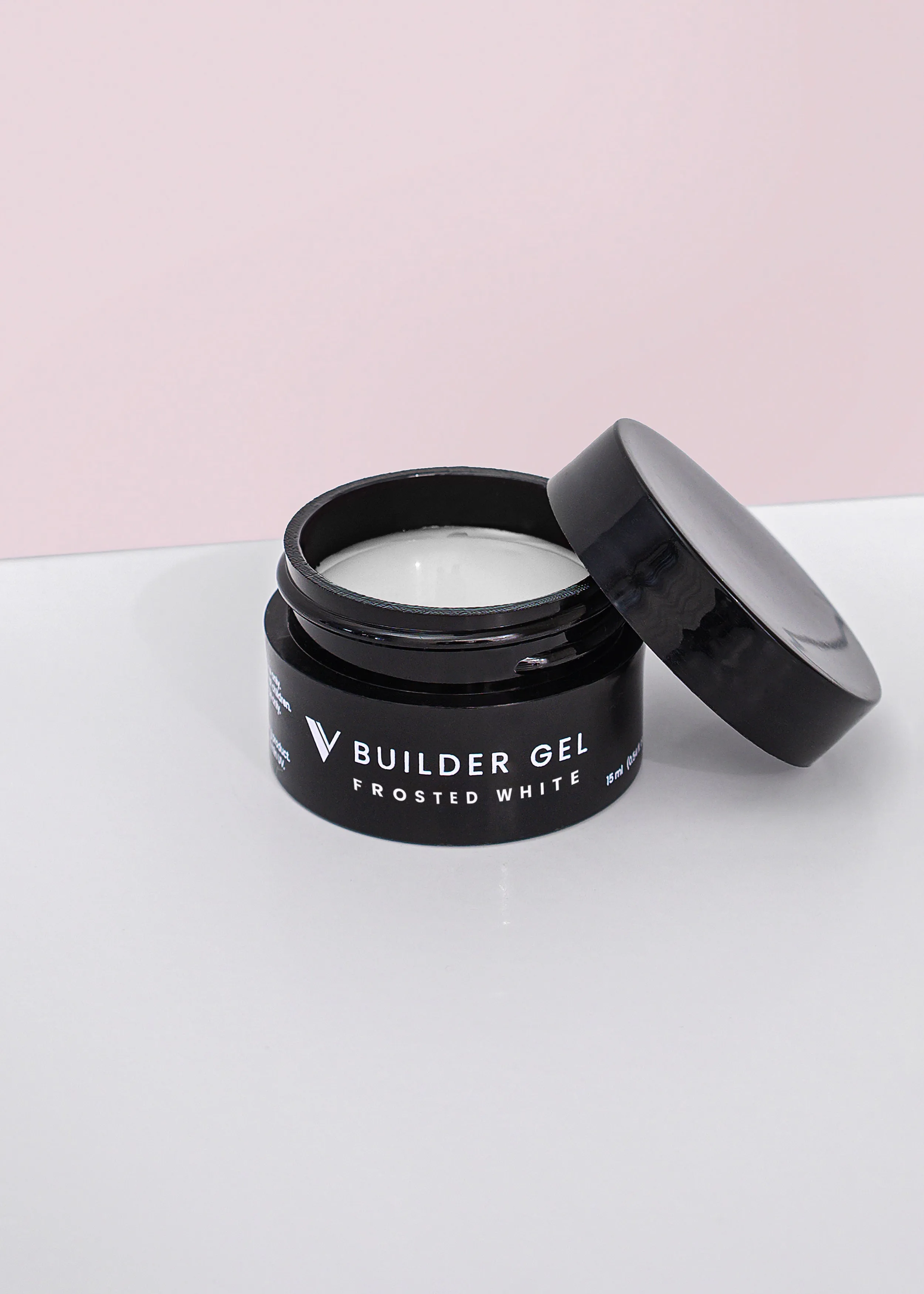V Builder Gel (Hard Gel) - Frosted White
