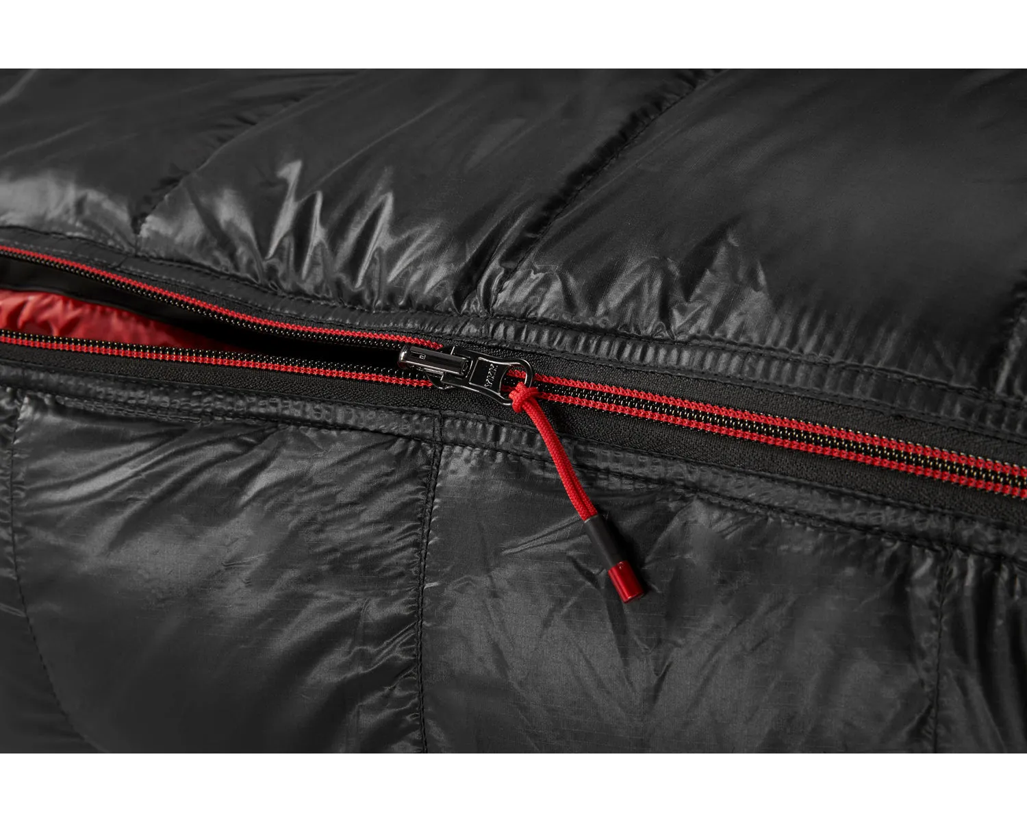 VIB 400 (RIGHT ZIP) - Black/Fiery Red