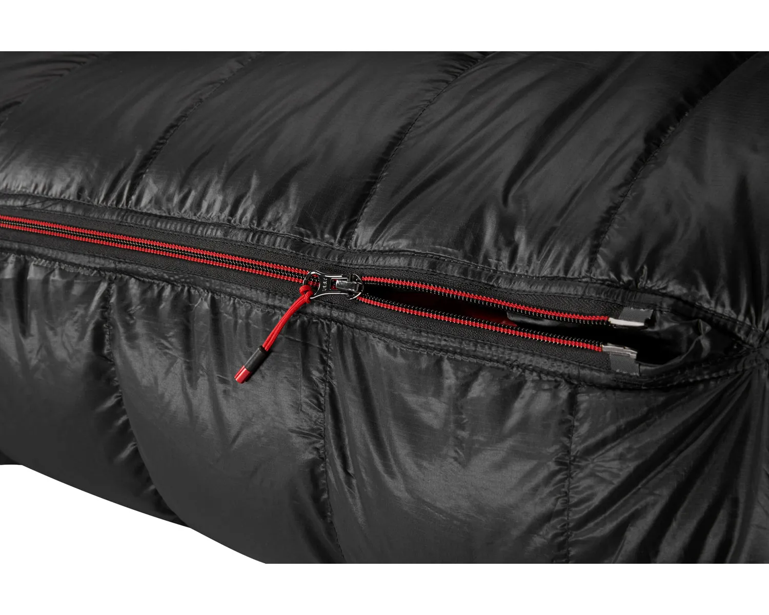 VIB 400 (RIGHT ZIP) - Black/Fiery Red