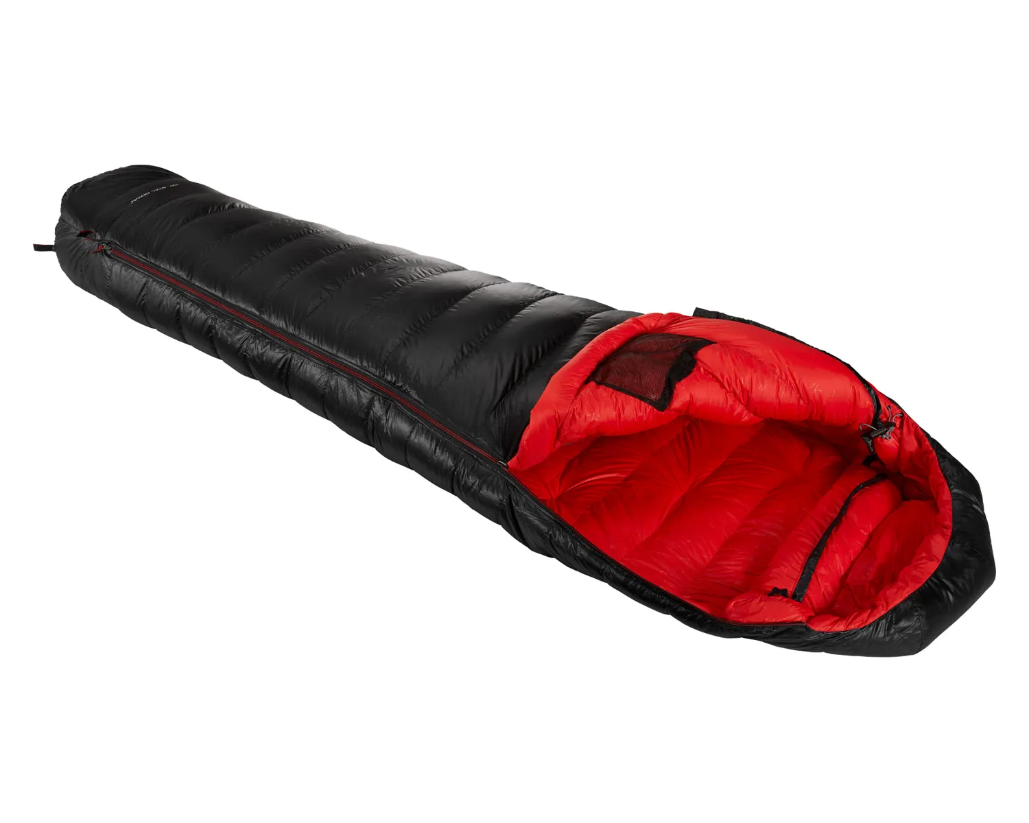 VIB 600 (LEFT ZIP) - Black/Fiery Red