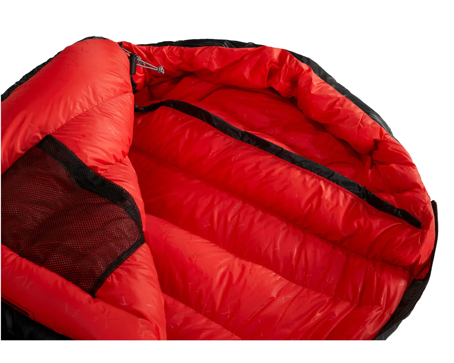 VIB 600 (LEFT ZIP) - Black/Fiery Red