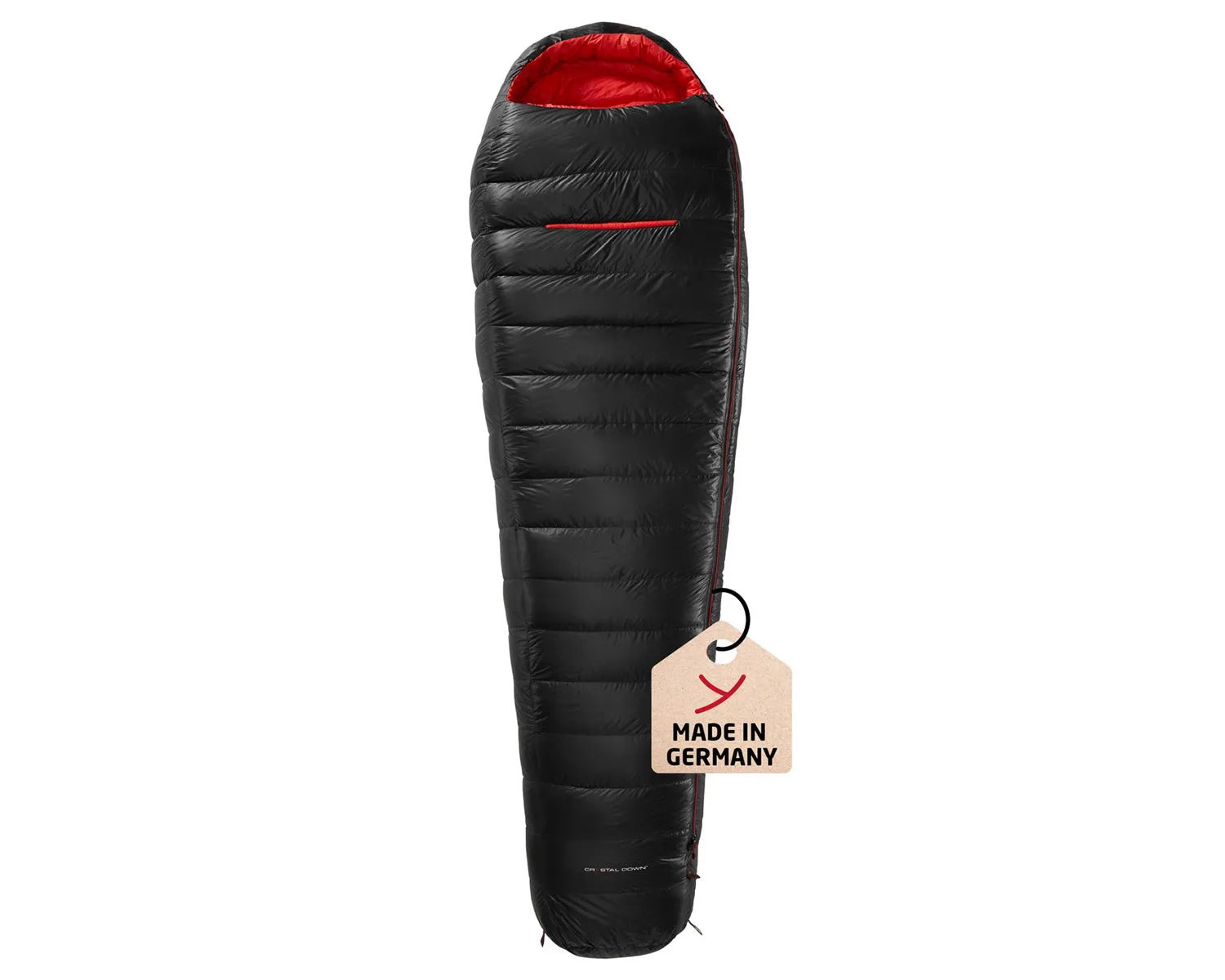 VIB 600 (LEFT ZIP) - Black/Fiery Red