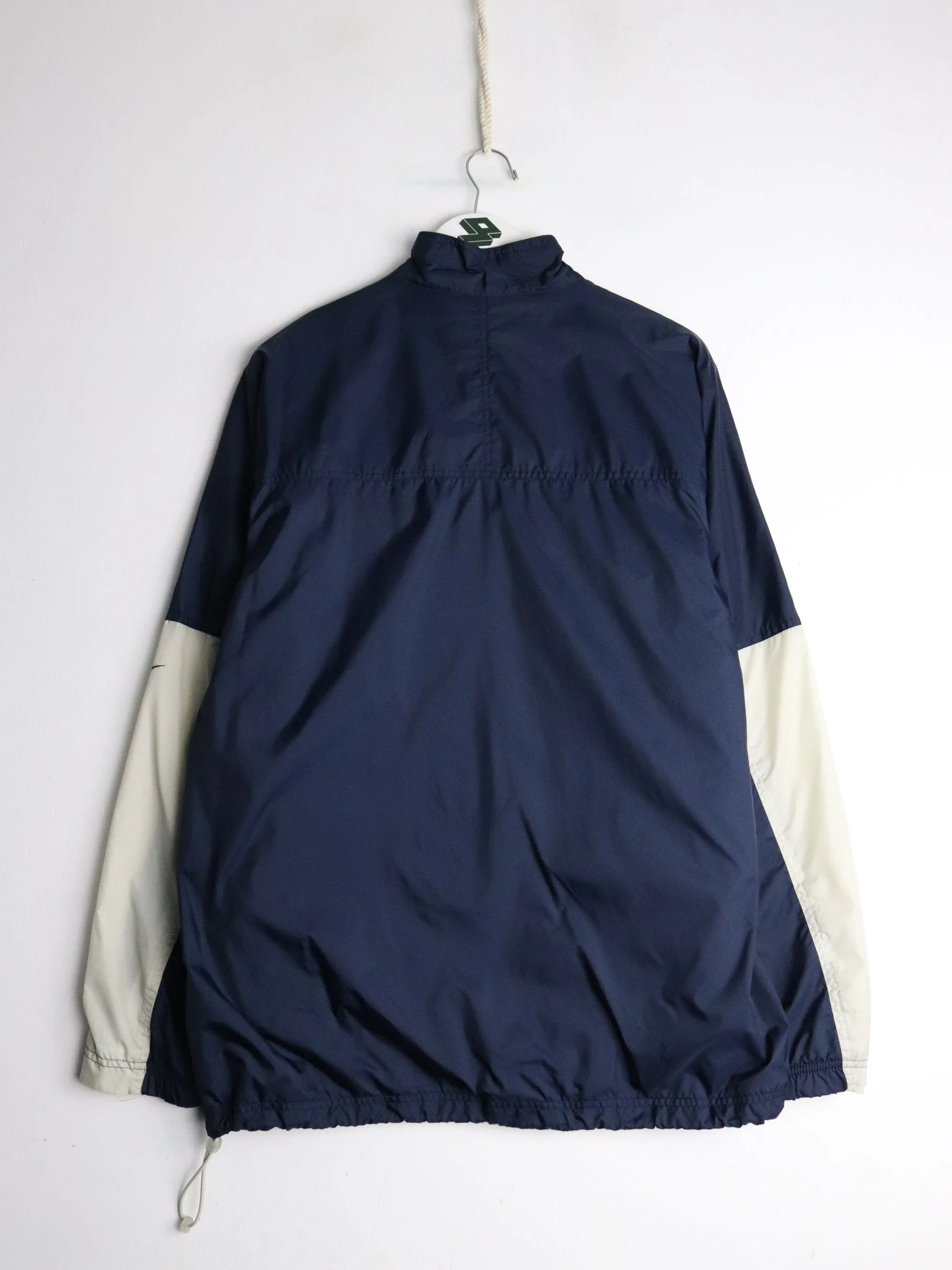 Vintage Nike Windbreaker Mens Medium Blue Swoosh Jacket