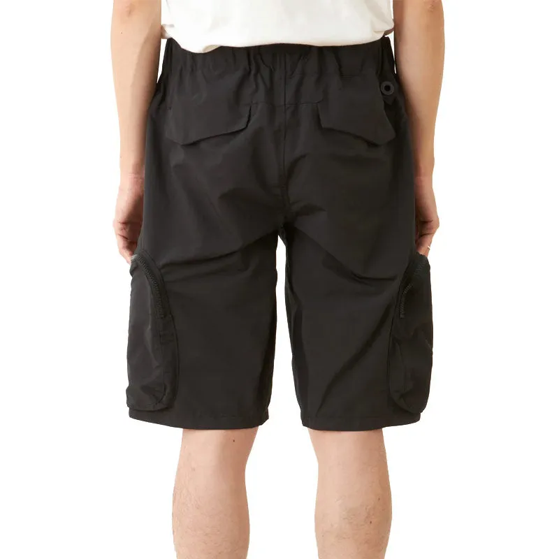 White Mountaineering Woven Cargo Short Pants Black