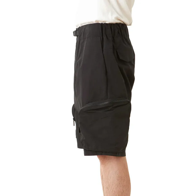 White Mountaineering Woven Cargo Short Pants Black