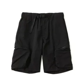 White Mountaineering Woven Cargo Short Pants Black