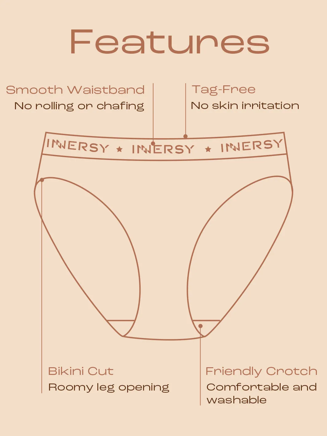 Women's Cotton Hipster Bikini Panties 6-Pack（Copy）