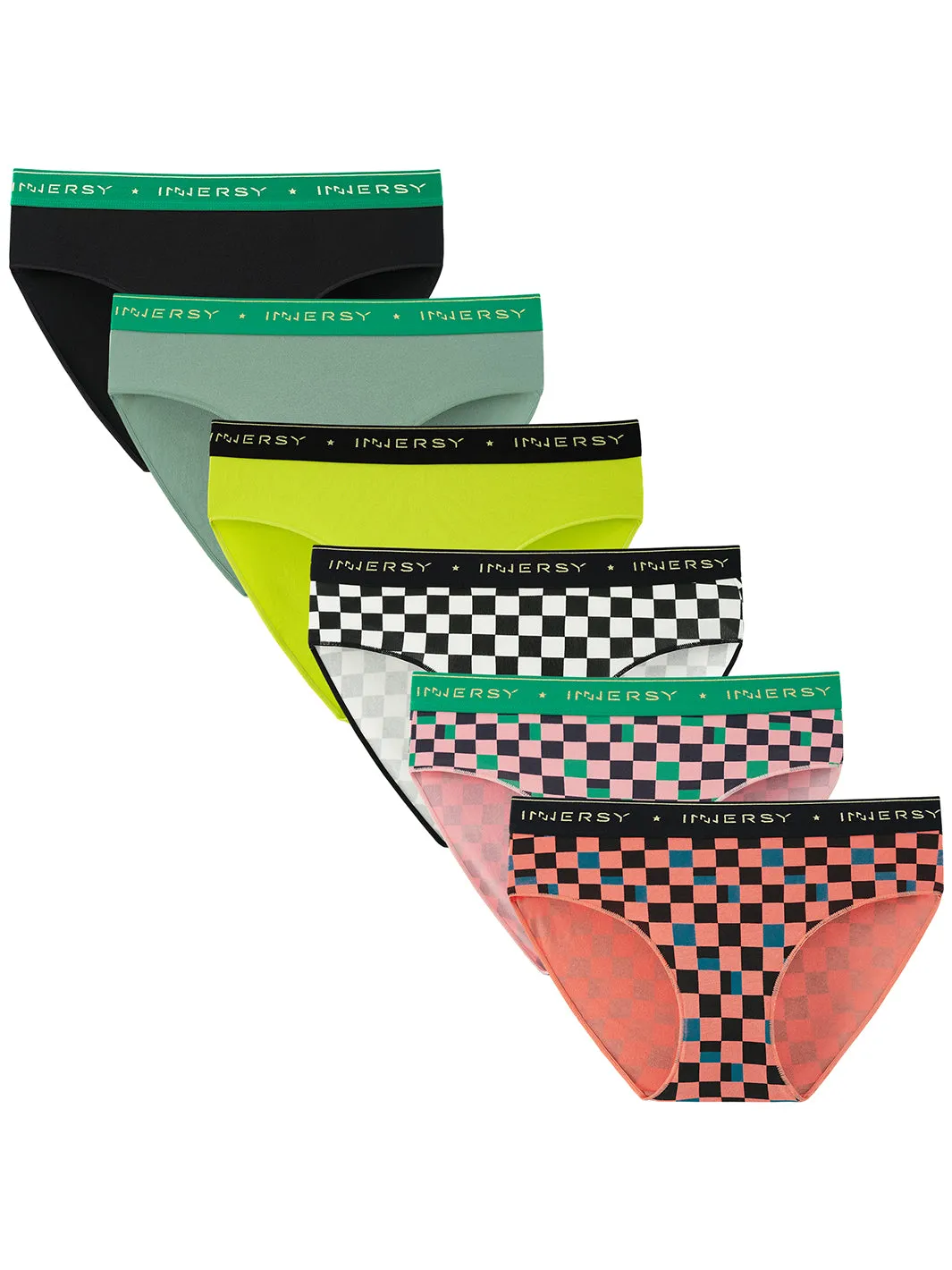 Women's Cotton Hipster Bikini Panties 6-Pack（Copy）