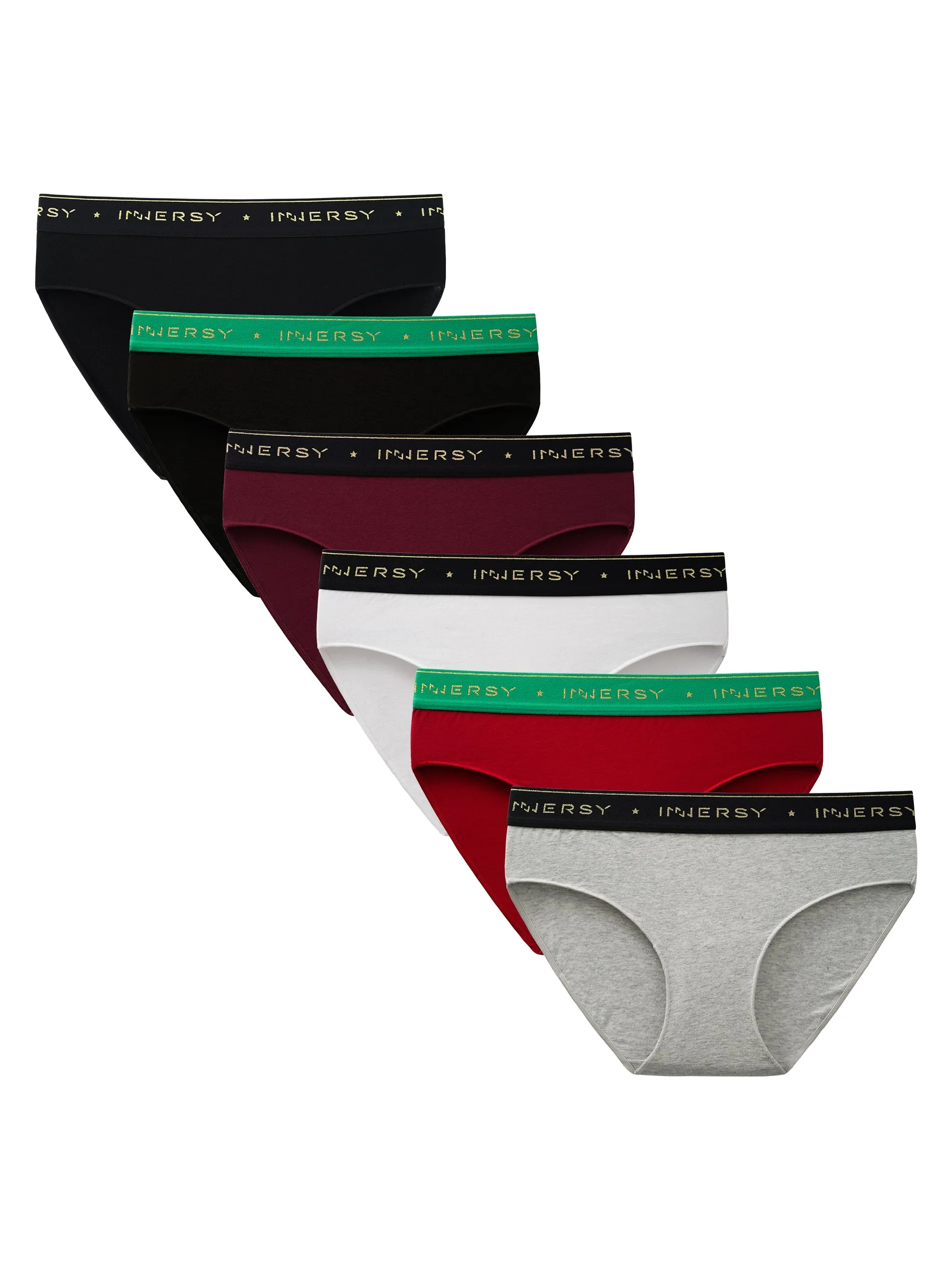Women's Cotton Hipster Bikini Panties 6-Pack（Copy）
