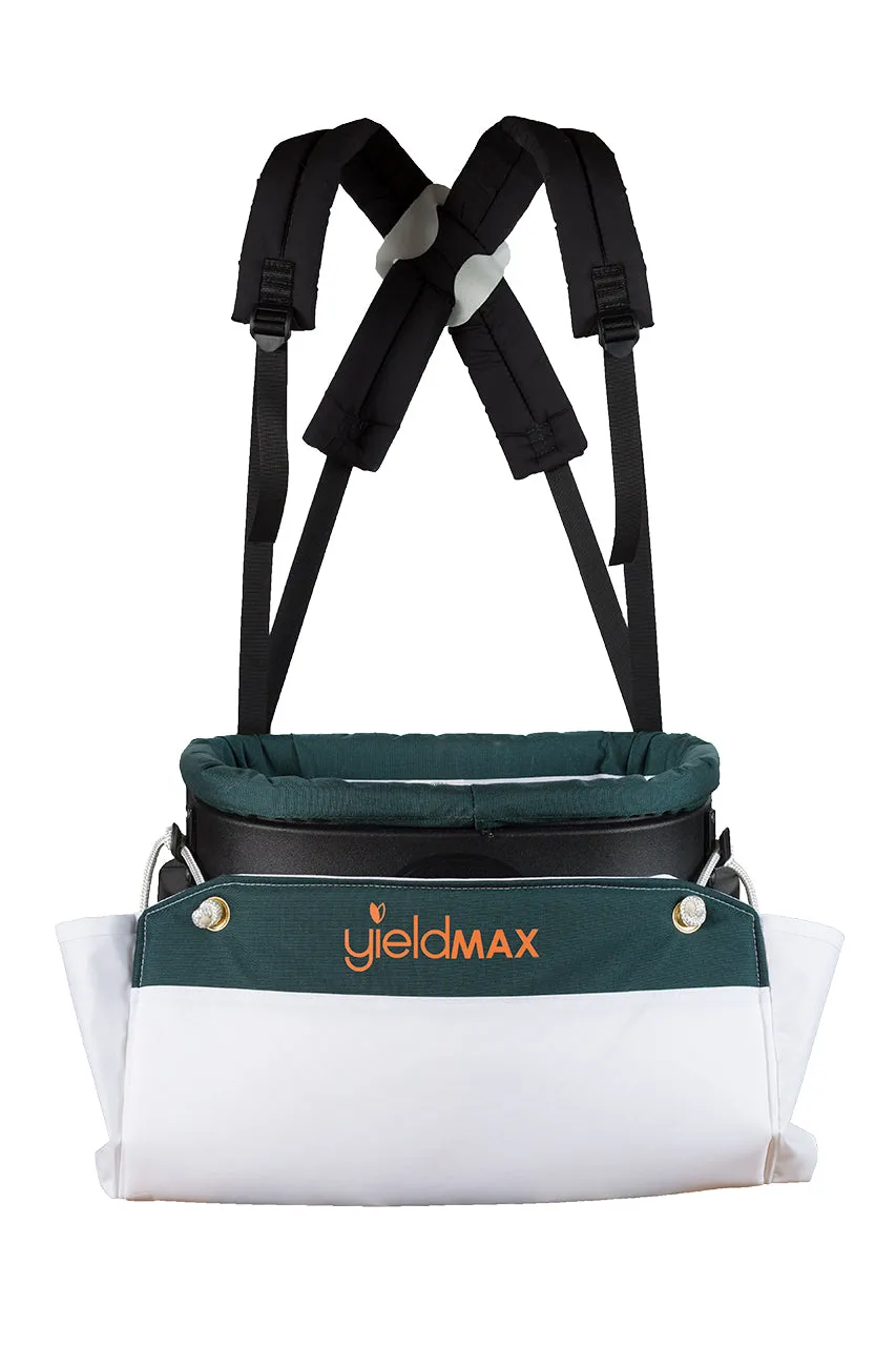 Yieldmax 28L Premium Hard Shell Apple Picking Bucket with Cross Over Harness