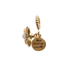 You Light Up My Life Angel Charm Pendant