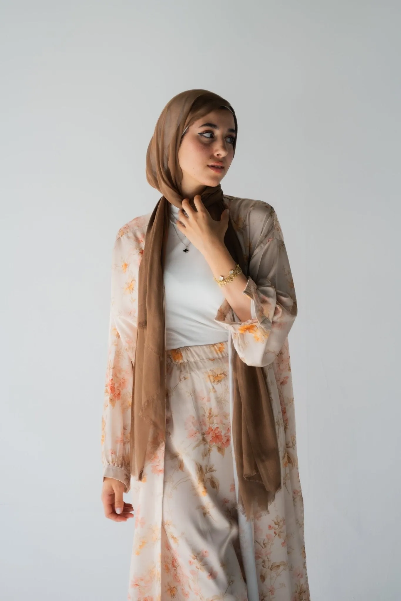 Zeria satin set
